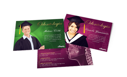 Convites e Postais com Dados Variáveis